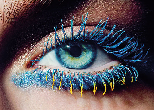 Máscaras de cílios coloridas é tendência para usar já! - Foto: reprodução