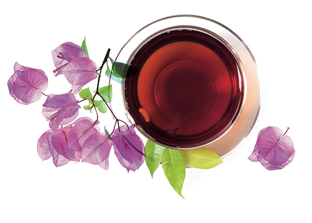 O suco de bougainvillea - Foto:reprodução/Bazaar