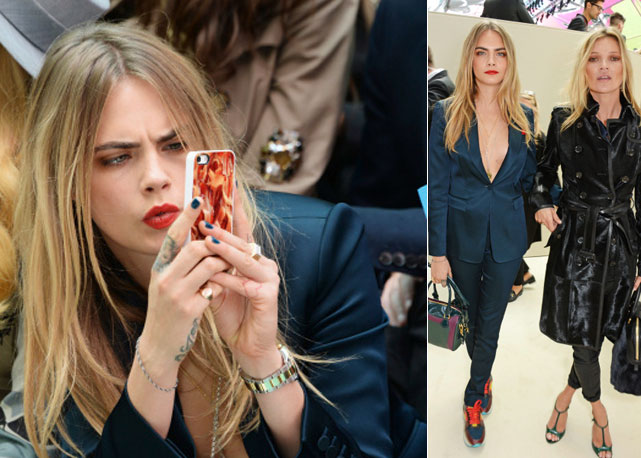 Cara Delevingne e Kate Moss - Foto: reprodução