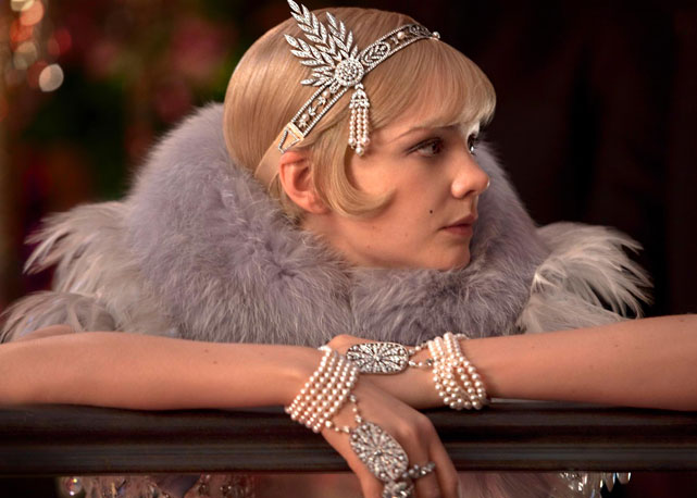 Carey Mulligan usa joias Tiffany desenhadas exclusivamente para O Grande Gatsby - Foto: divulgação