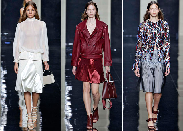 Três looks do verão 2015 de Christopher Kane, eleitos pela nossa repórter sênior Ligia Carvalhosa - Fotos: Agência Fotosite