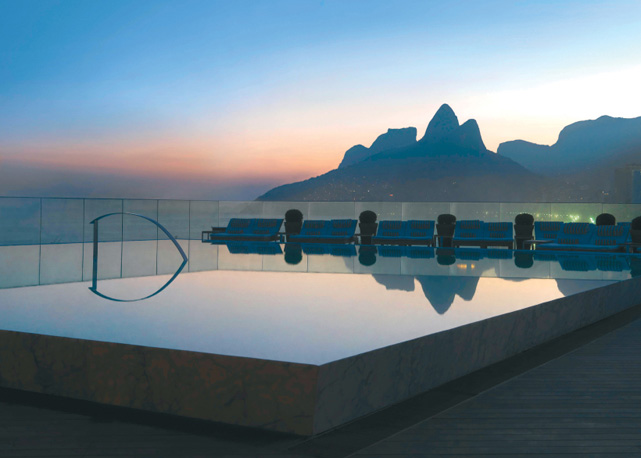 Uma das ofertas do leilão: uma experiência de três noites no Hotel Fasano Rio de Janeiro com direito a almoço com Leona Forman, a fundadora e presidente do BrazilFoundation - Foto: divulgação