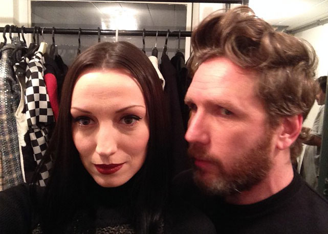 Alexandre Herchcovitch com Marina Dias - Foto: reprodução/Instagram
