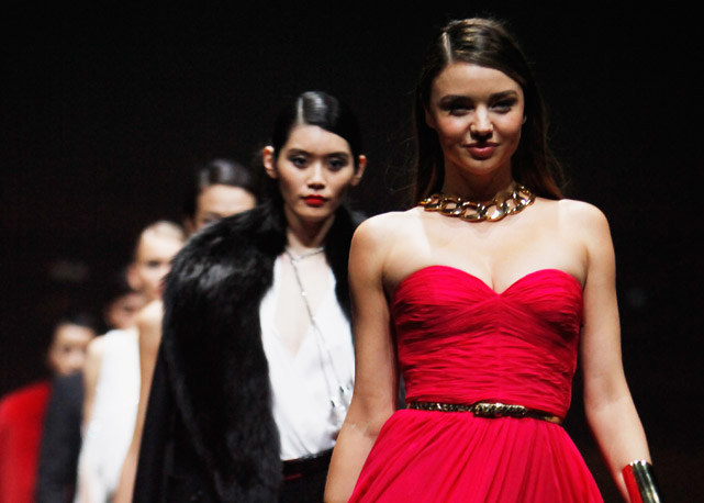 Miranda Kerr no evento Jet Set Experience, realizado pelo estilista em Xangai em maio deste ano - Foto: Getty Images