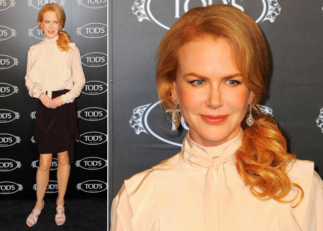 Nicole foi conferir as novidades da Tod's, em NY - Fotos: Getty Images