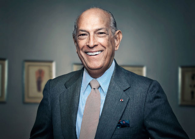 O estilista Oscar de la Renta - Foto: reprodução