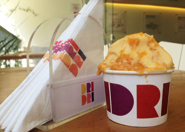 Gelato de doce de abóbora - Foto: divulgação