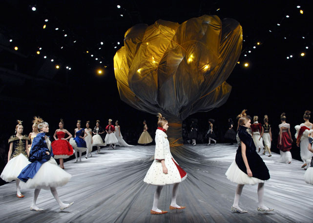 Alexander McQueen inverno 2009 - Foto: Getty Images