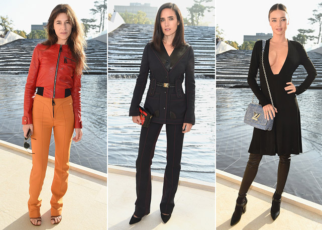 Da esquerda para a direita: Charlotte Gainsbourg, Jennifer Connelly e Miranda Kerr - Fotos: Getty Images