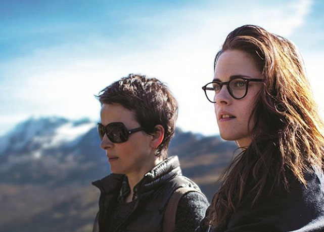 Juliette Binoche e Kristen Stewart em "Acima da Nuvens", o novo longa do francês Olivier Assayas - Foto:reprodução