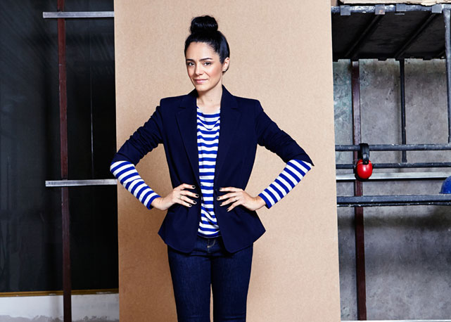 A empresária de moda Helena Linhares, a tradução perfeita do allure francês, suave e elegante da marca, abriu o countdown RG Lacoste Iguatemi - Catherine Ferraz/divulgação