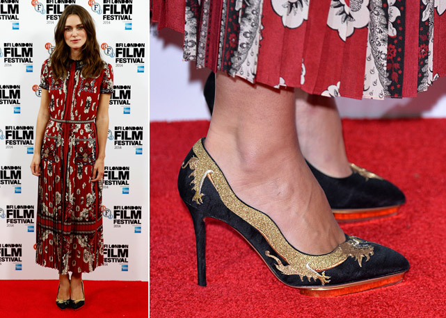 Keira em Londres... - Fotos: Getty Images