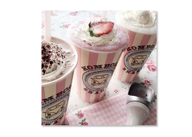 Os milkshakes da Kombosa Shake - Foto: repodução