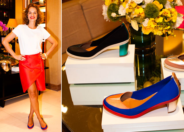 Ucha Meirelles e seus sapatos - Foto: divulgação