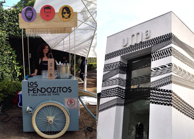 O food bike do Los Mendozitos e a loja da UMA - Fotos: divulgação