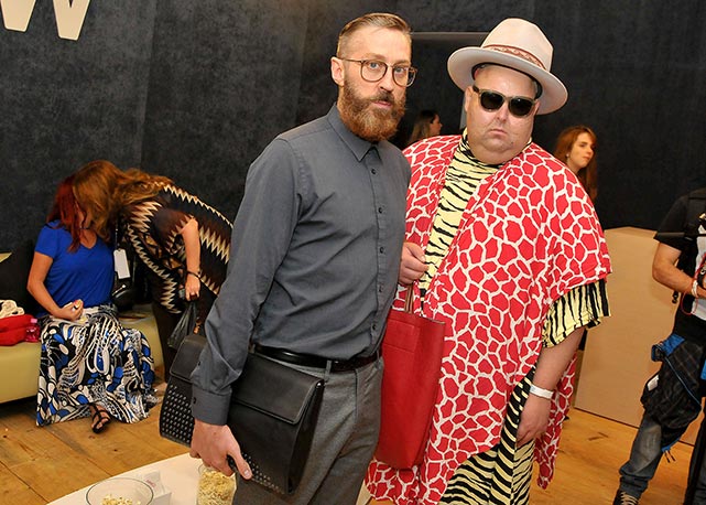 Convidados especiais: Jim Warboy e Leo Belicha, do Caligula, que também estarão na festa oficial dos três anos de Bazaar, no próximo dia 13 de novembro - Foto: Alexandre Virgilio/SiteRG