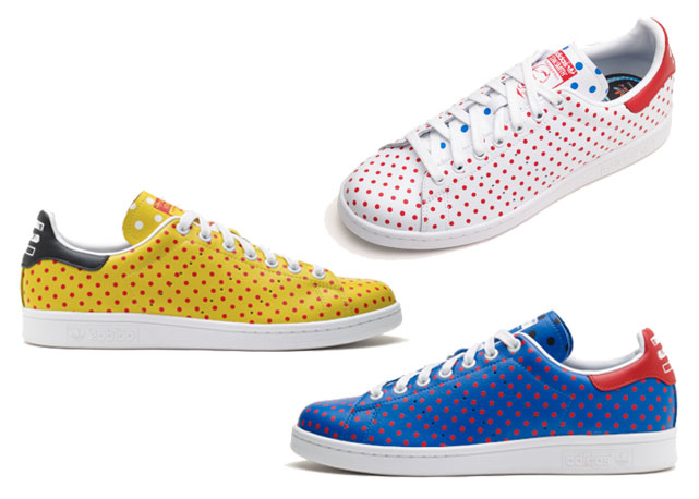 Tênis Stan Smith Polka Dot (R$ 359,90 cada) - Foto: divulgação