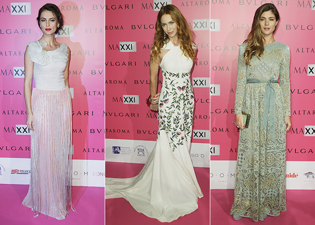 Da esquerda para a direita: Catrinel Marlon, Yvonne Scio e Vittoria Puccini - Fotos: Getty Images