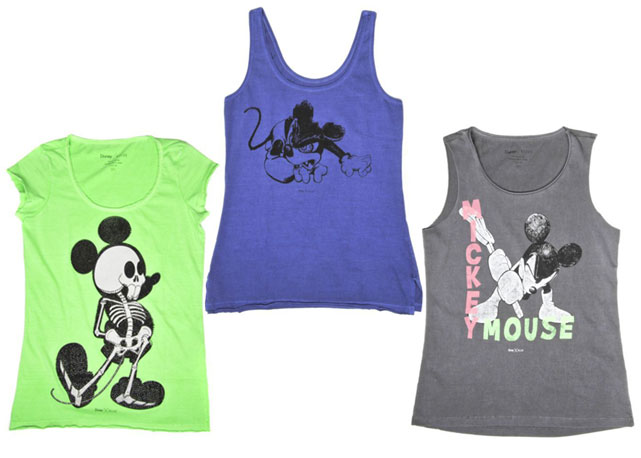 As camisetas da Ellus que comemoram o aniversário do Mickey - Fotos: divulgação