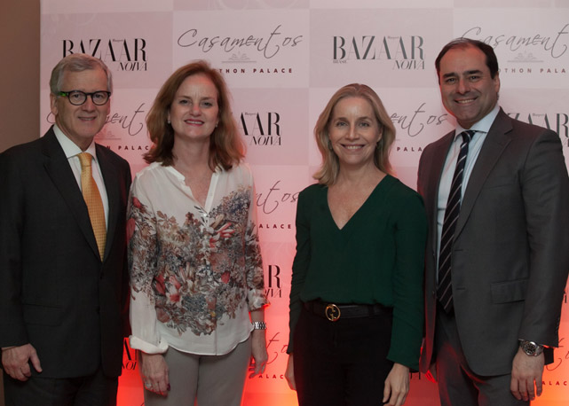 Da esquerda para a direita: Fernando Chabert, Luciana Bezerra Melo Menezes, Martha Bezerra Melo e Tomás Ramos - Fotos: divulgação