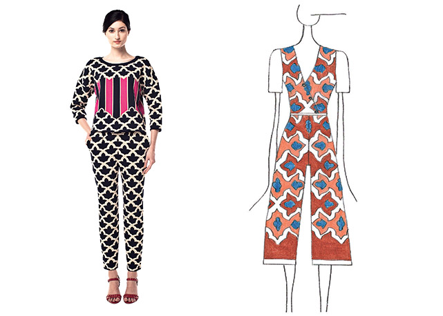 Look e croqui do verão 2015 da GIG - Foto: reprodução/Harper's Bazaar