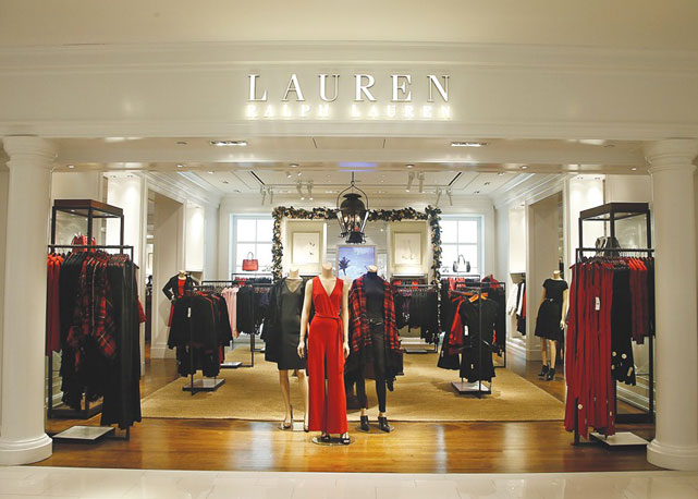 A Macy´s tem a maior Lauren, da Ralph Lauren,  em uma loja de departamentos - Foto: reprodução