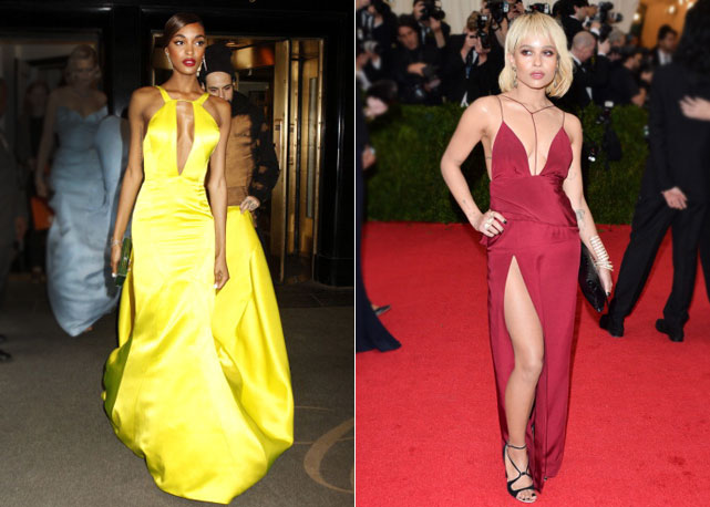Jourdan Dunn e Zoë Kravitz no Met Gala - Fotos: Getty Images