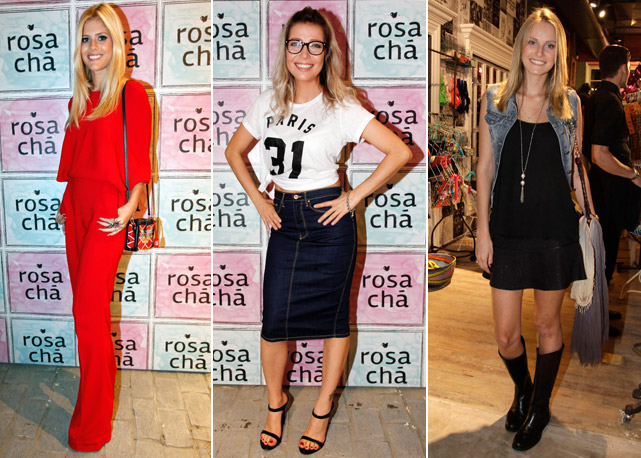 Da esquerda para a direita: Lala Rudge, Luiza Possi e Rafaela Pereira - Foto: divulgação
