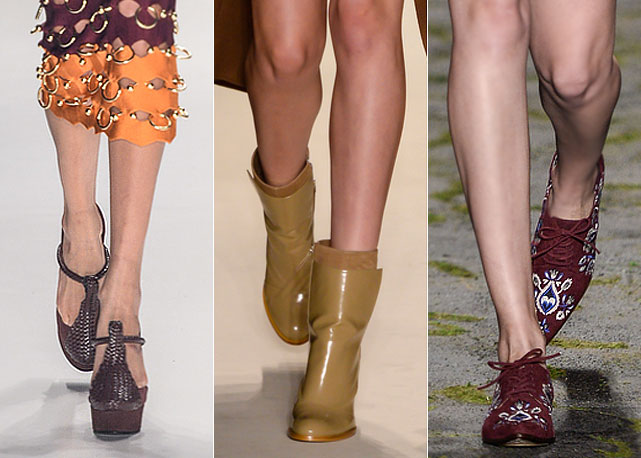 Alguns dos sapatos do inverno 2015 - Fotoss: Agência Fotosite