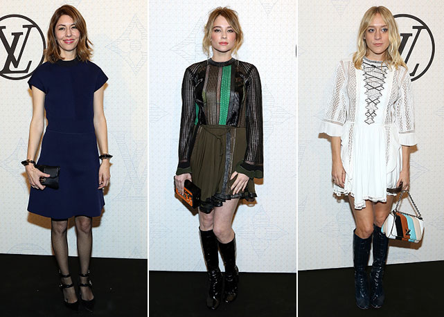 Da esquerda para a direita: Sofia Coppola, Haley Bennett e Chloe Sevigny - Fotos: Getty Images