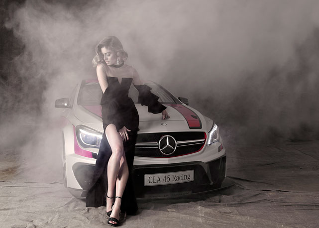Sophie Charlotte na campanha da Mercedes Top Night de 2014 - Foto: reprodução
