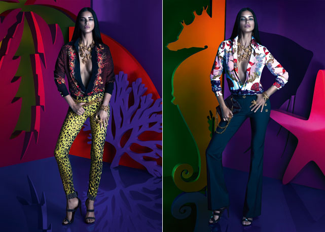 Campanha da Versace para a Riachuelo - Fotos: Mert Alas & Marcus Pigot/divulgação