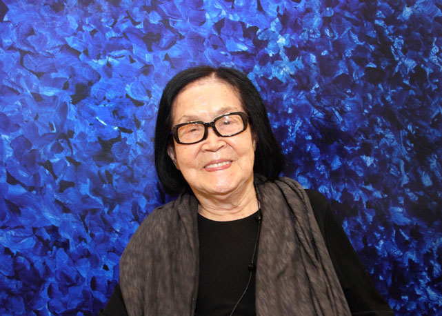 A artista Tomie Ohtake - Foto: reprodução