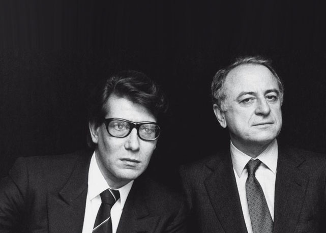 Saint Laurent e Pierre Bergé - Foto: reprodução
