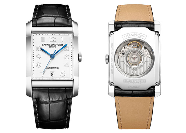 Exclusivo da Bazaar: um dos novos modelos da linha Hamton, da Baume & Mercier - Foto: divulgação