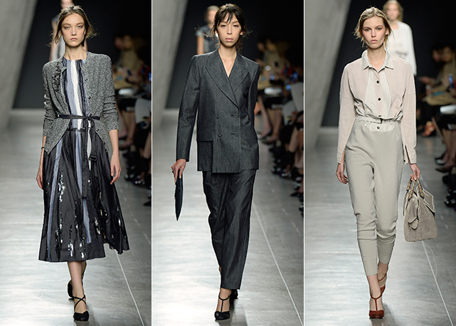 Desfile Bottega Veneta Milão 2014 - Foto: Getty Images