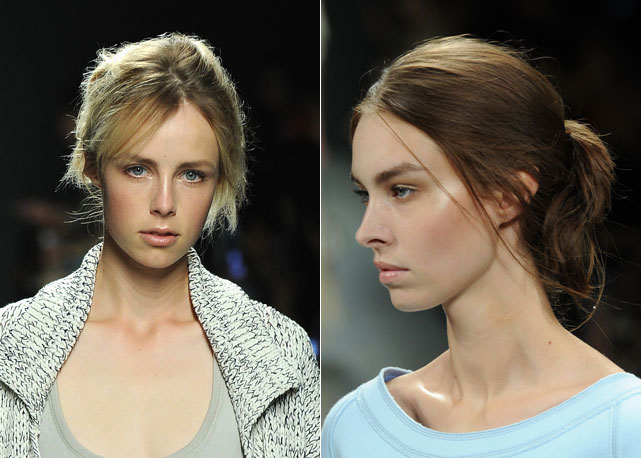 O cabelo do verão 2015 da Bottega Veneta - Fotos: Getty Images