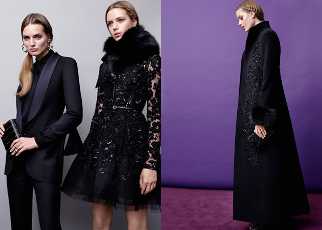 Looks do pre-fall 2015 de Elise Saab - Fotos: reprodução
