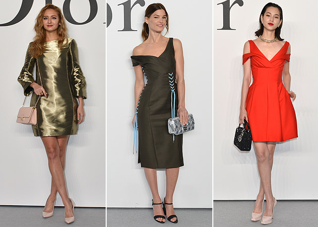 Da esquerda para a direita: Ellie Rose, Hanneli Mustaparta e Kiko Mizuhara - Fotos: Getty Images