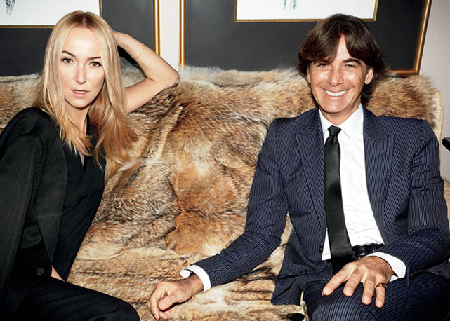 Frida Giannini e Patrizio di Marco - Foto: Divulgação