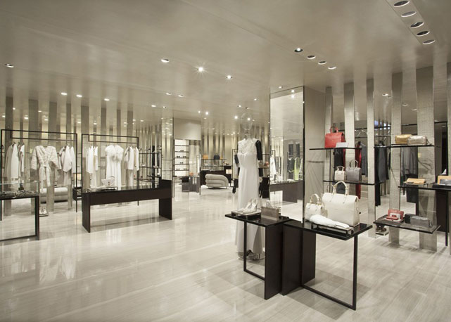 Interior da nova loja, decorada pelo próprio estilista - Foto: reprodução