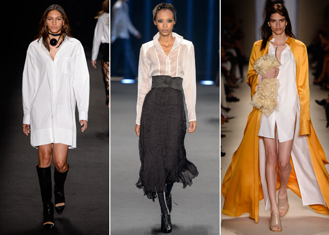 Da esquerda para a direita, looks de inverno 2015 de Giuliana Romanno, Lino Villaventura e Animale - Fotos: Agência Fotosite