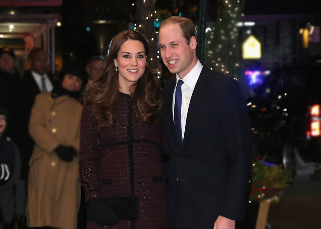 Kate Middleton e William quando chegaram ao hotel em NY - Foto: Getty Images