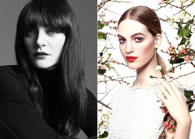 Lucia Pica; Campanha Chanel Beleza SS15 assinada por ela - Foto: Divulgação