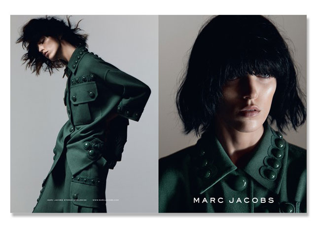 Anja Rubik em campanha - Foto: Getty Images