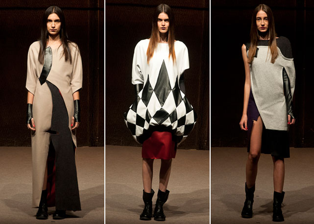 Três looks de Paula Navarro - Foto: divulgação