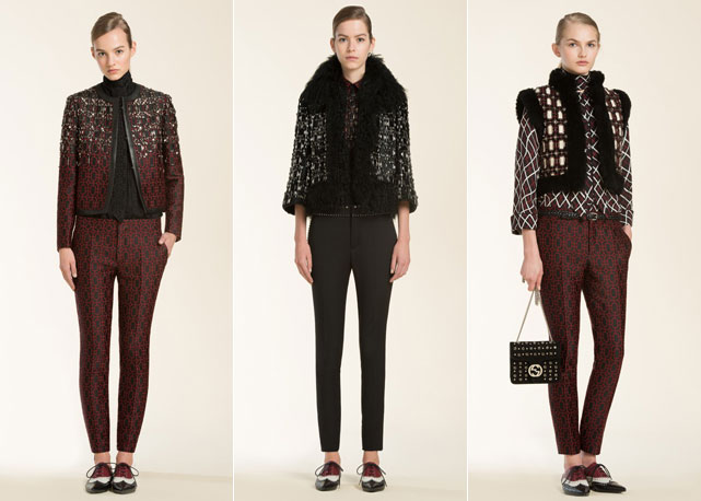 Looks boyish do pre-fall 2015 da Gucci - Fotos: reprodução