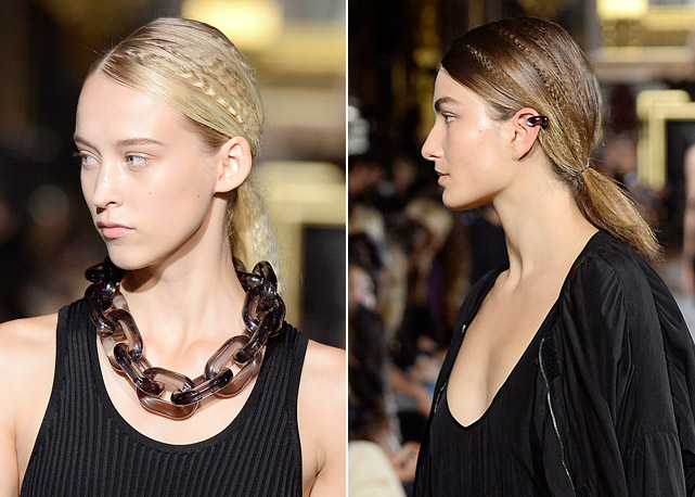Rabos de cavalo gráficos e minimalistas de Stella McCartney - Fotos: Getty Images
