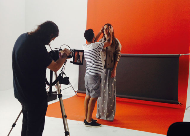 Maisu m clique do making of da campanha da marca- Foto: divulgação