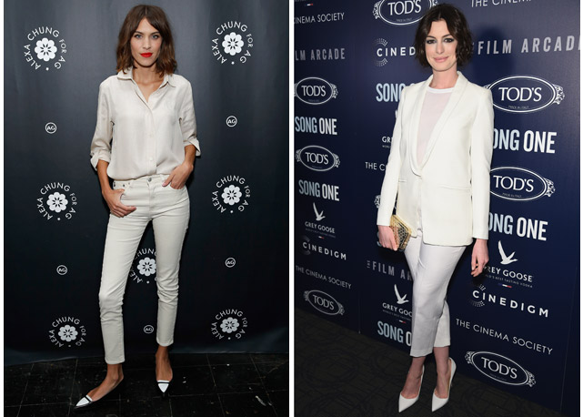 All white para Alexa e Anne em NY - Fotos: Getty Images